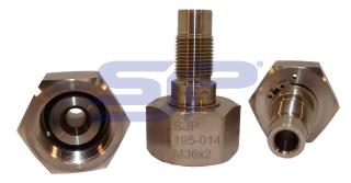 ½"BSPM + seal end - M36x2F (swivel nut)