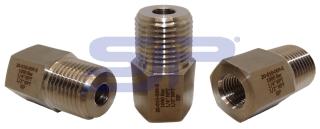 ½"NPTM - ¼"NPTF