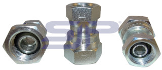 ½"BSPF Swivel nut - ⅜"BSPF Swivel nut
