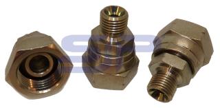 ¼"BSPM - ⅜"BSPF Swivel nut