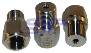 ¾"NPTM - M24x1,5F(flat)