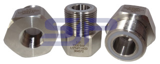½"NPTF - M33x2M flat