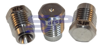 ¼"UNF Blindplug Buitenzeskant voor nozzle 3026