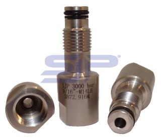 9/16"-18UNF Type M M + seal end - M14x1,5LHF