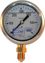 Pressure Gauge Under Connection