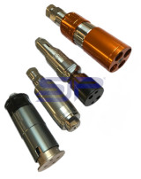 Roterende pistool nozzles